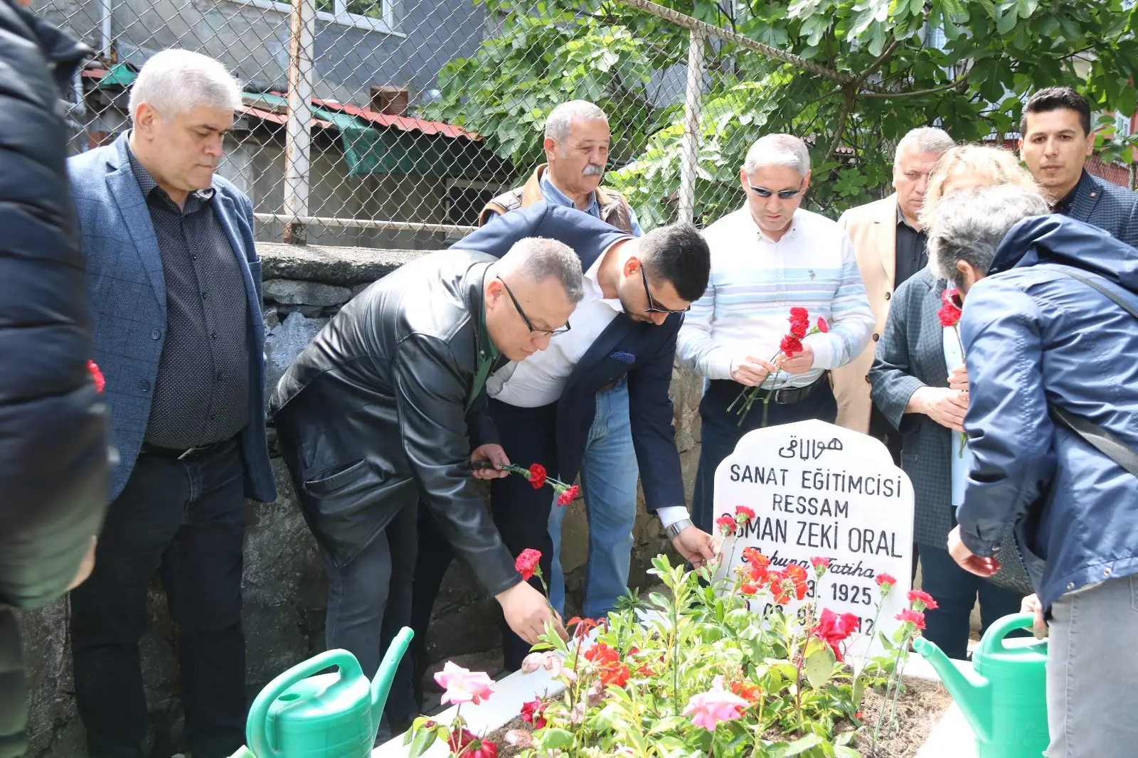 Osman Zeki Oral, vefatının 12. Yılında mezarı başında anıldı