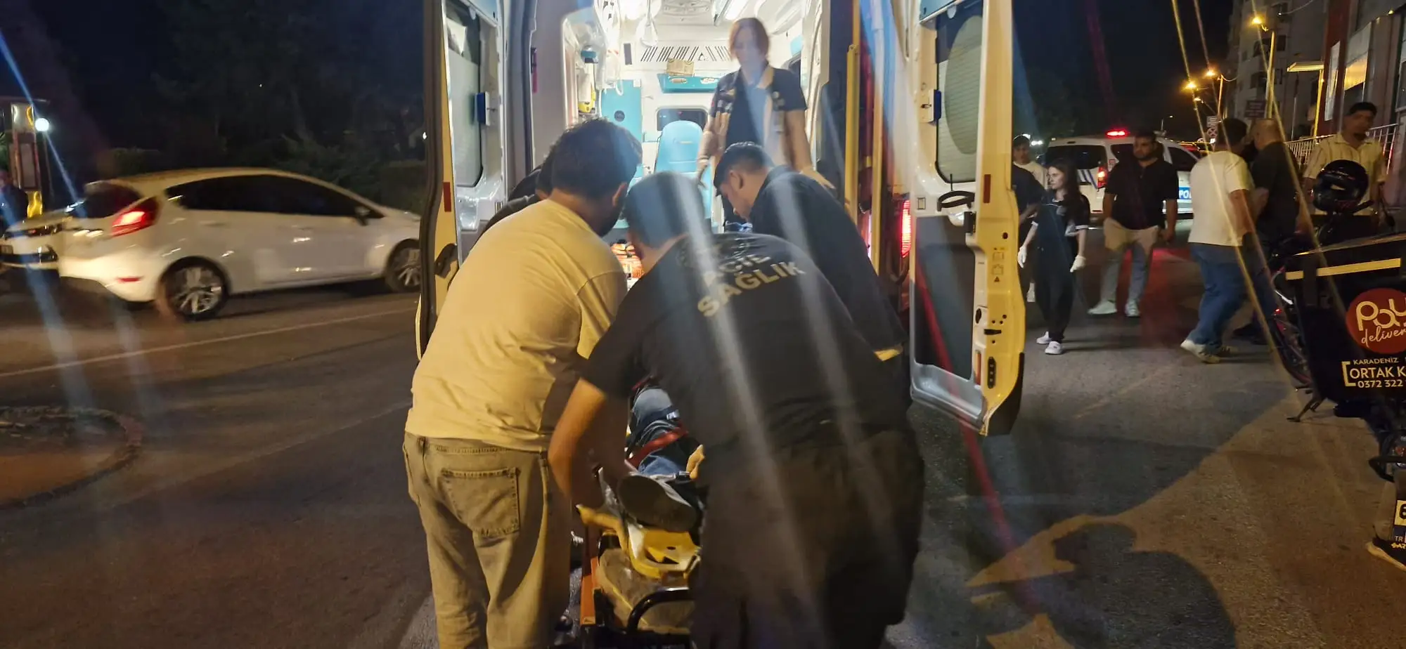 Direksiyon hakimiyetini kaybetti: 2 Yaralı