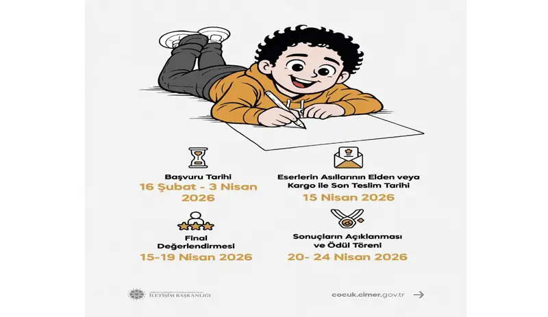 CİMER’e Renk Kat” Resim Yarışması İçin Başvurular Başladı