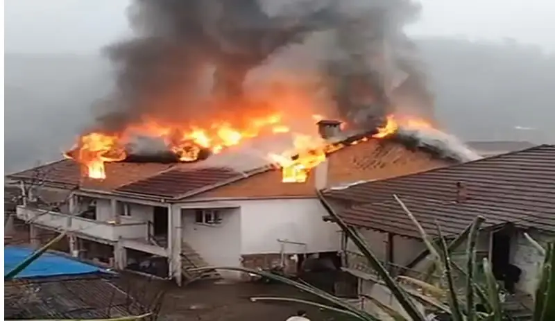 Ormanlı’da Ev Yangını