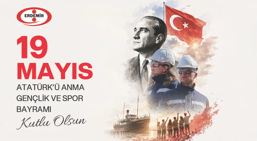 19 Mayıs Atatürk'ü Anma, Gençlik ve Spor Bayramı’mız Kutlu Olsun..
