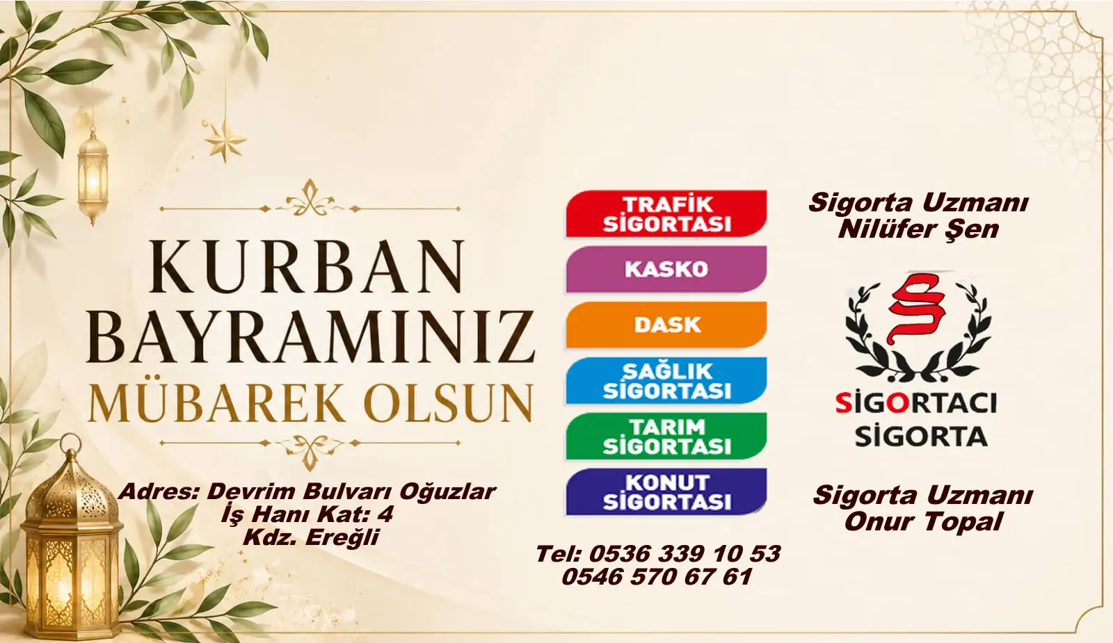 Hayırlı Bayramlar…