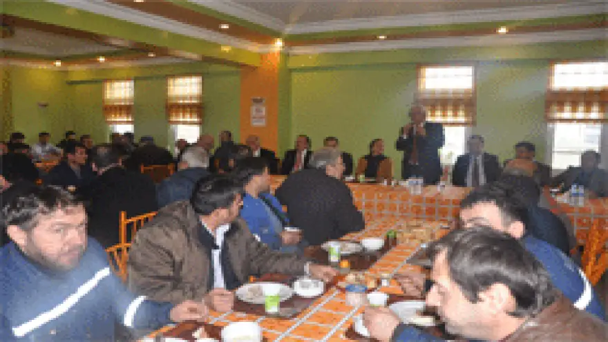 POSBIYIK, SANAYİDE ESNAF VE İŞCİLERLE BULUŞTU