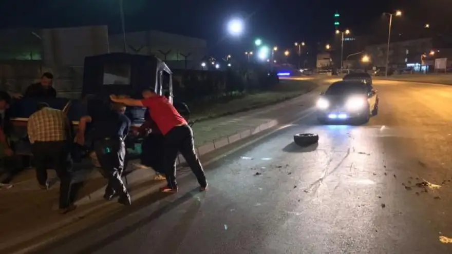 Ereğli'de Pat Pat Kazası