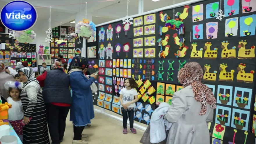 "Resme dökülen hayaller” Sergisi yoğun ilgi gördü

