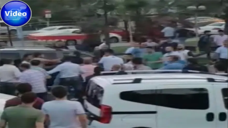 EREĞLİ,de, sopalı yumruklu kavga...