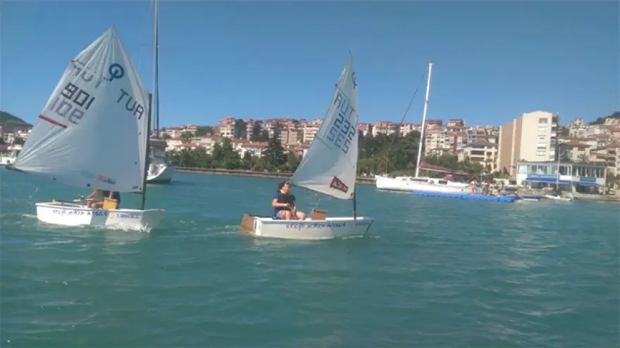 Ereğli yelken ihtisas kulübünde eğitimler başladı