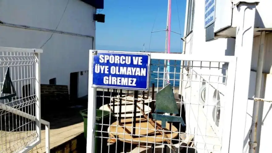 Sporcu ve Üye olmayan giremez