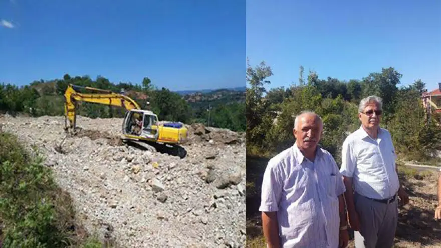 Çamlıbel’de saha çalışmaları ilerliyor