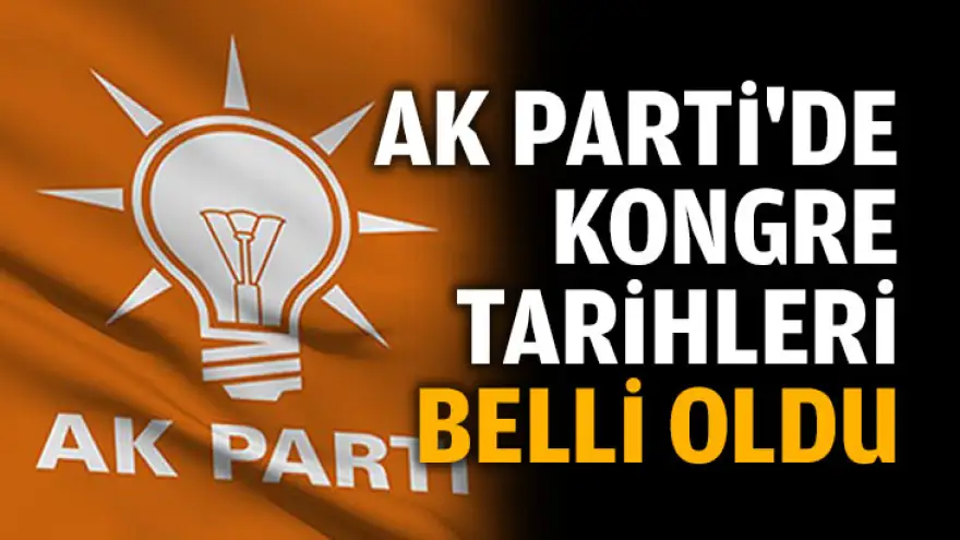 Ereğli'de AK Parti'nin Kongre tarihi 17 Eylül...