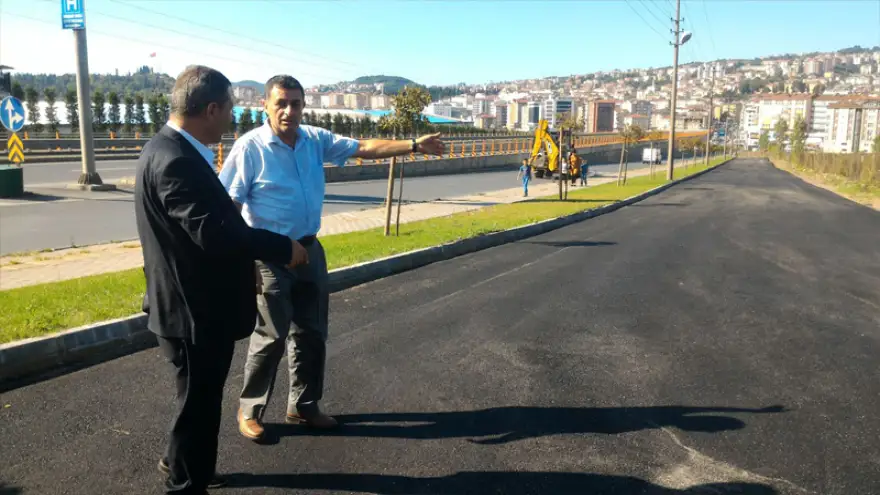 Kavaklık bağlantı yolu açılıyor..