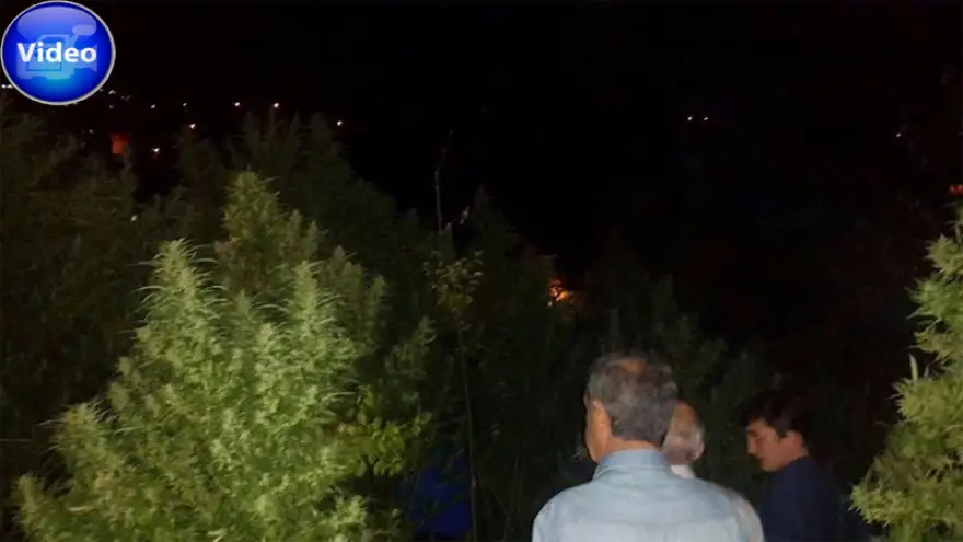 Uyuşturucu operasyonuna ait görüntüler...