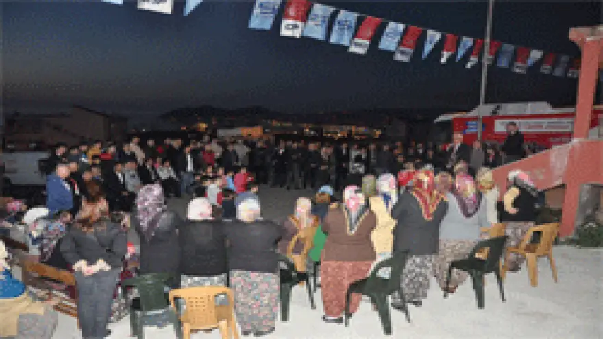 POSBIYIK; DAĞLAR, GÖKTEPE VE KIYICAKTA KONUŞTU