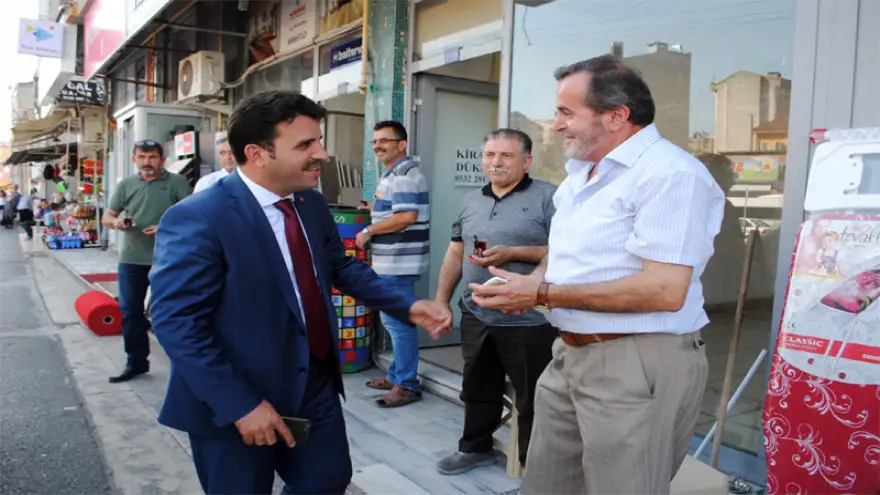 Çakır, esnaf ve vatandaşların sorunlarını dinledi