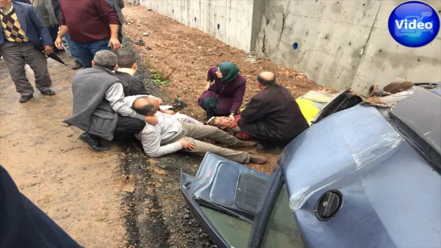 Otomobil takla attı; 4 yaralı