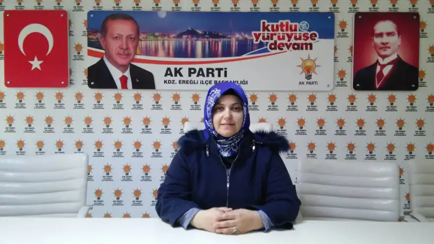 Ereğli AK Parti Kadın Kolları Ersoy'a teslim
