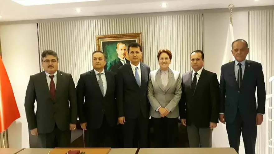 Bayraktar ve Yönetiminden Akşener'e Ziyaret