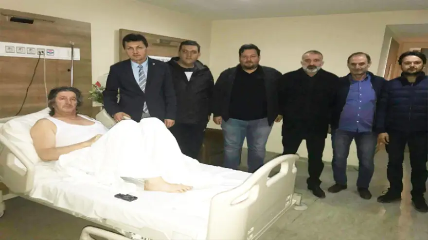 İYİ Parti’den, Akbıyık'a geçmiş olsun ziyareti 
