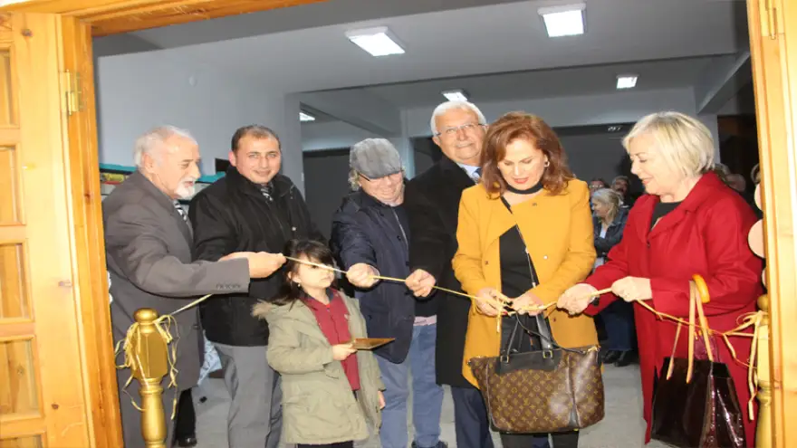 55.sanat yılına özel sergi açıldı

