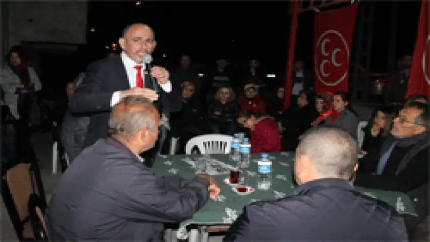 ÖZDEMİR'DEN MAHALLE TOPLANTILARI