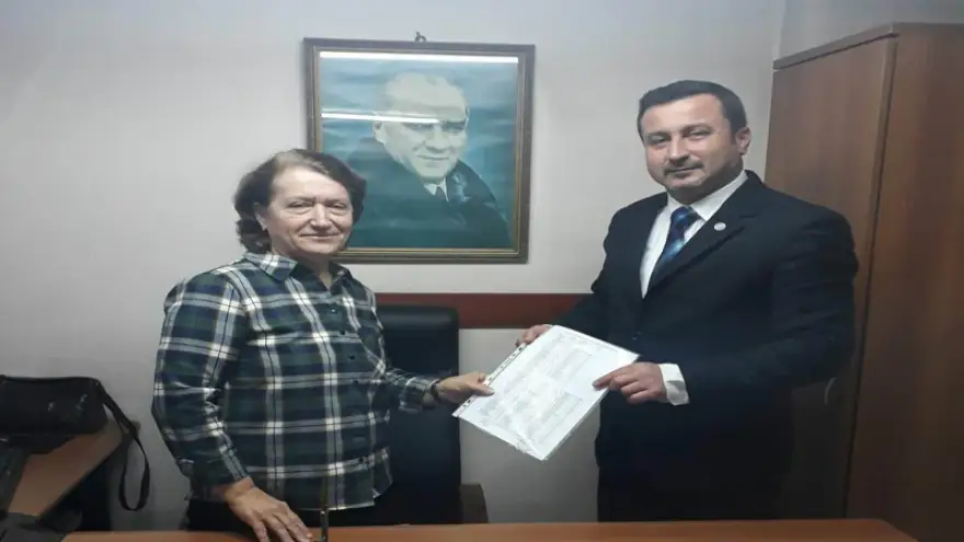 Yıldırım, mazbatasını aldı