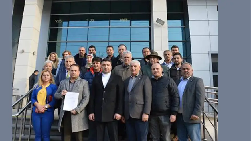 İYİ Parti ilçe başkanı Tazegül mazbatasını aldı