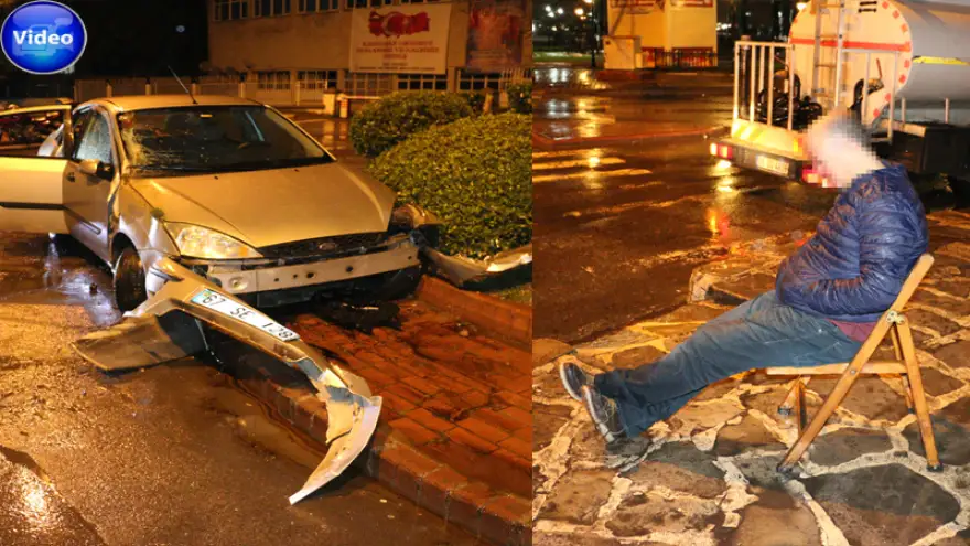 Alkol şişede durduğu gibi durmadı…