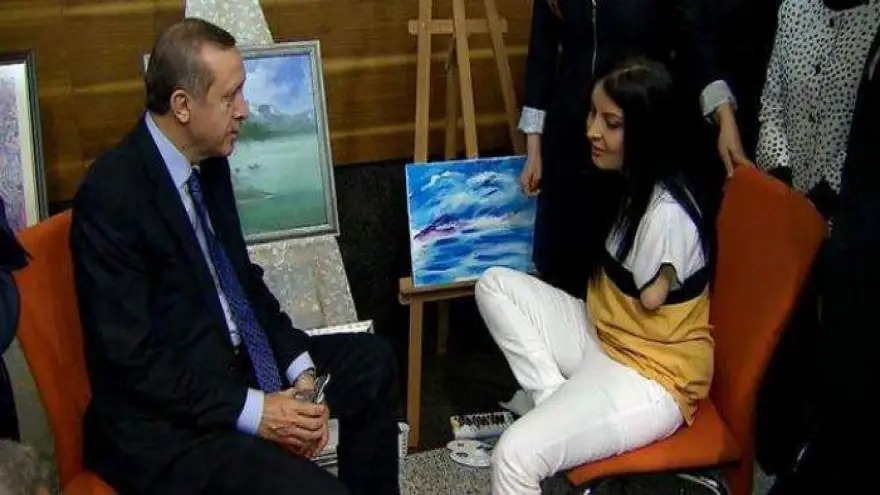 Fiziksel engelli yazar ve ressam Işık,onur konuğu olacak