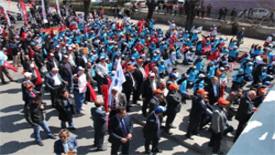 SANTRAL ÖZELLEŞTİRMELERİNE TEPKİ İÇİN ANKARAYA GİTTİLER
