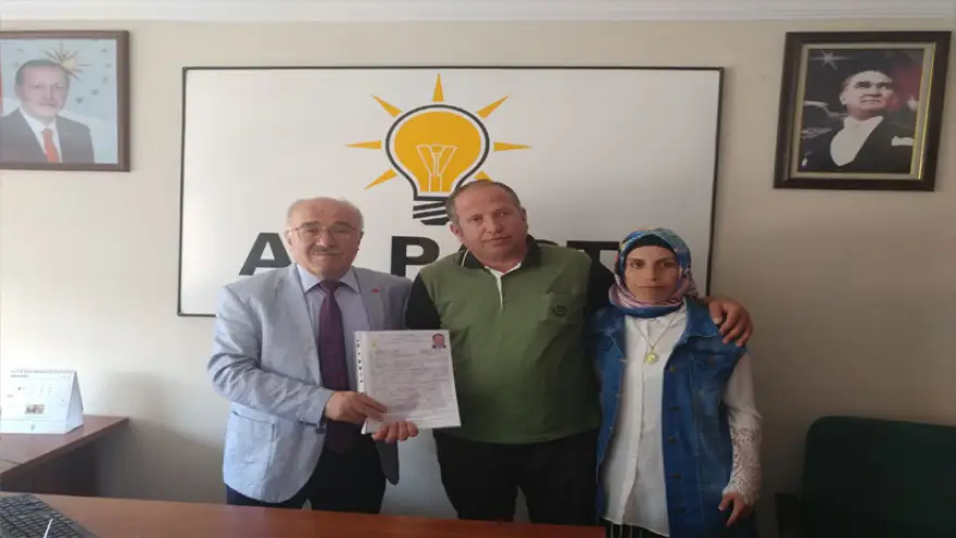 Başvurusunu eşi ile birlikte yaptı…
