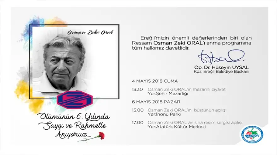 Osman Zeki Oral, vefatının 6.yılında anılacak