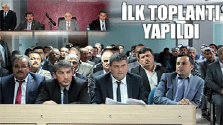SEÇİM SONRASI İLK TOPLANTI YAPILDI