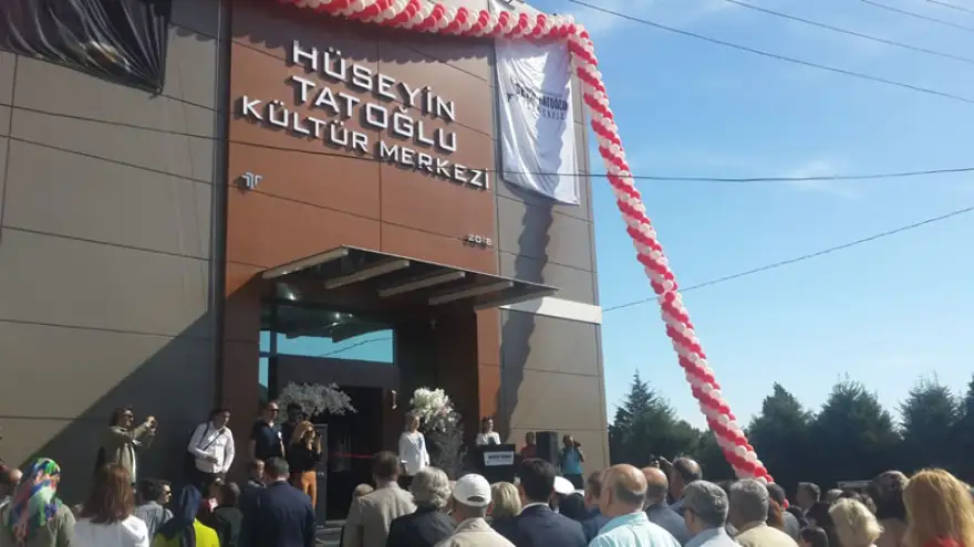 Tatoğlu Kültür Merkezi düzenlenen törenle açılldı


