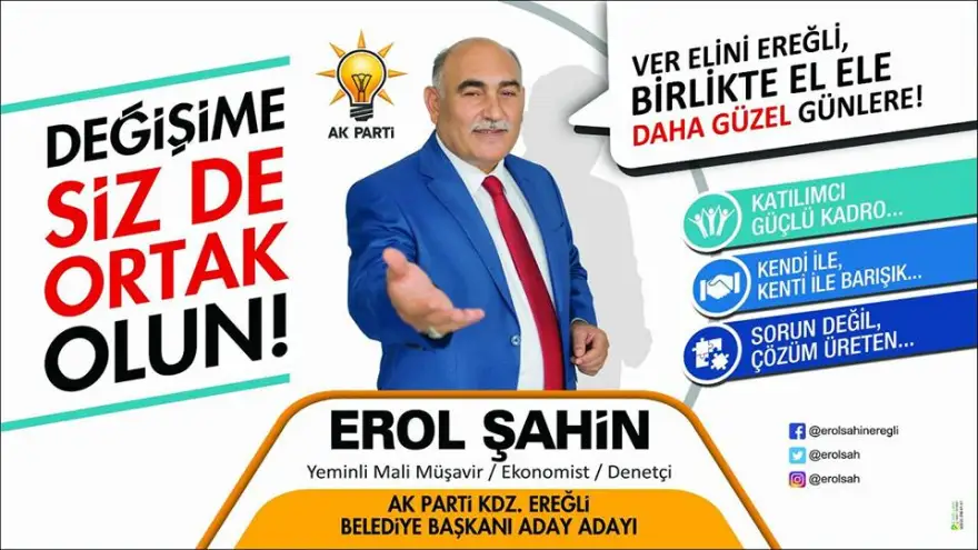 Değişime sizde ortak olun...