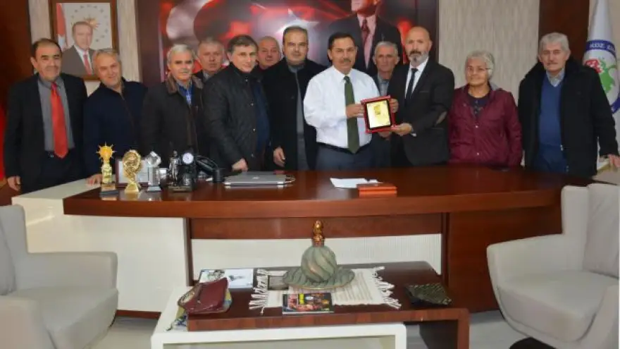 Başkan Uysal’a teşekkür ziyareti…