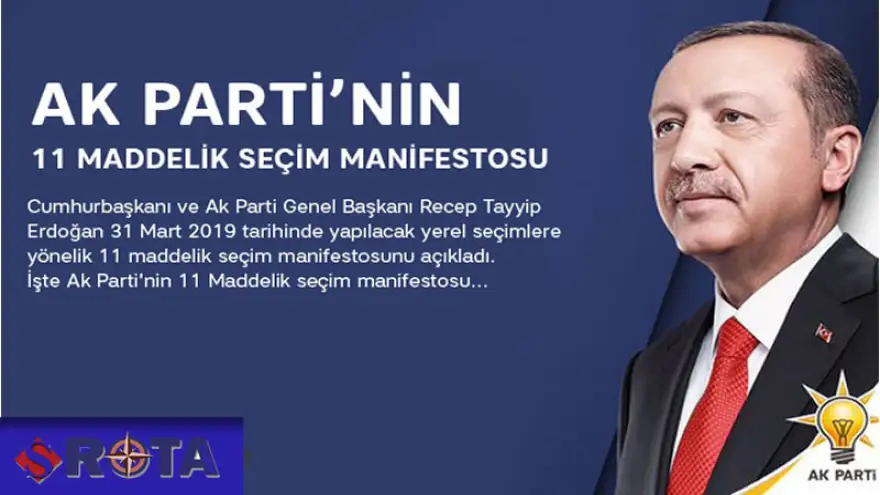AK Parti manifestosunu açıkladı! İşte maddeleri...