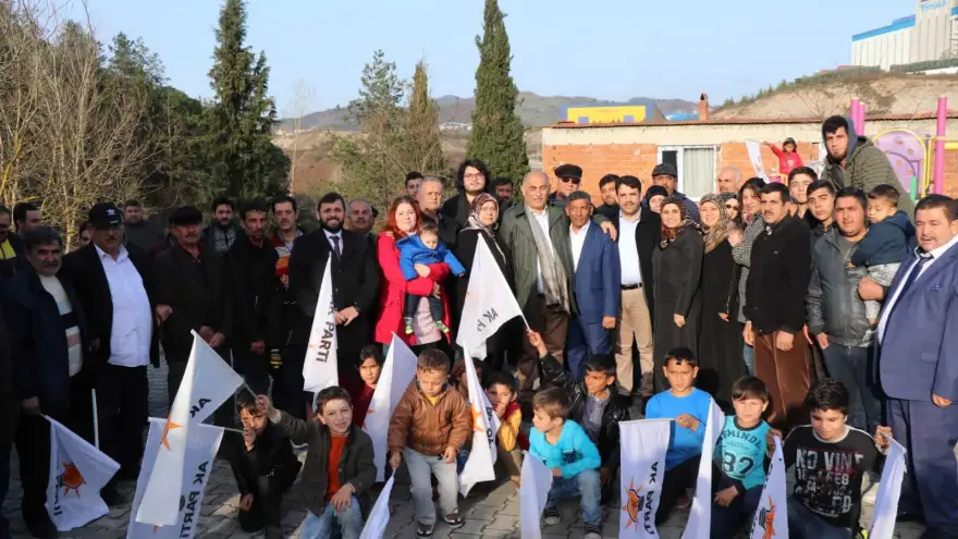 Erol Şahin’e Akpınar’da sıcak karşılama