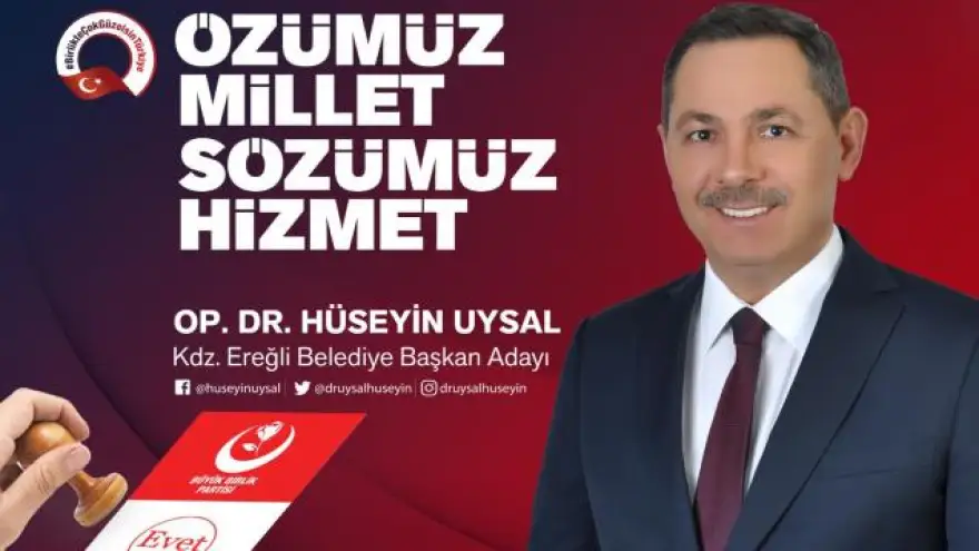 Özümüz millet… Sözümüz hizmet…