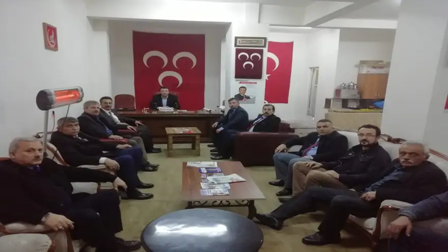 MHP İl genel meclis üyesi adayları'ndan Semiz'e ziyaret