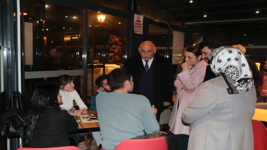 Oruç, Şahin'e destek için Ereğli'ye geldi...