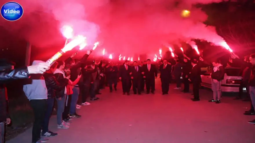 Ören ve Ömerli'de Uysal,a sevgi seli...