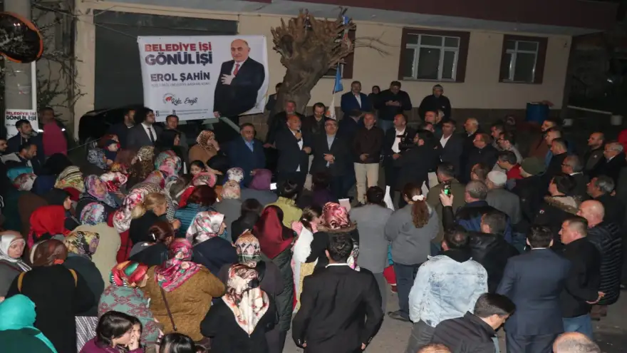 Şahin ve ekibine Köseler'de muhteem karşılama