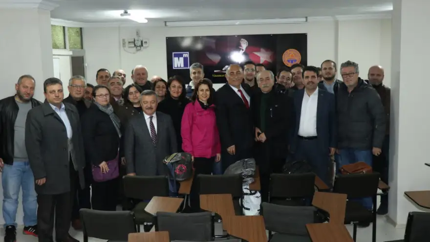 Şahin, meslektaşlarını ziyaret etti