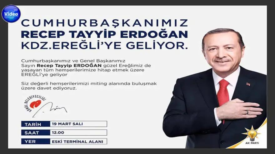 Cumhurbaşkanı Erdoğan’ın Gelişi Tarihi Bir Fırsattır!..