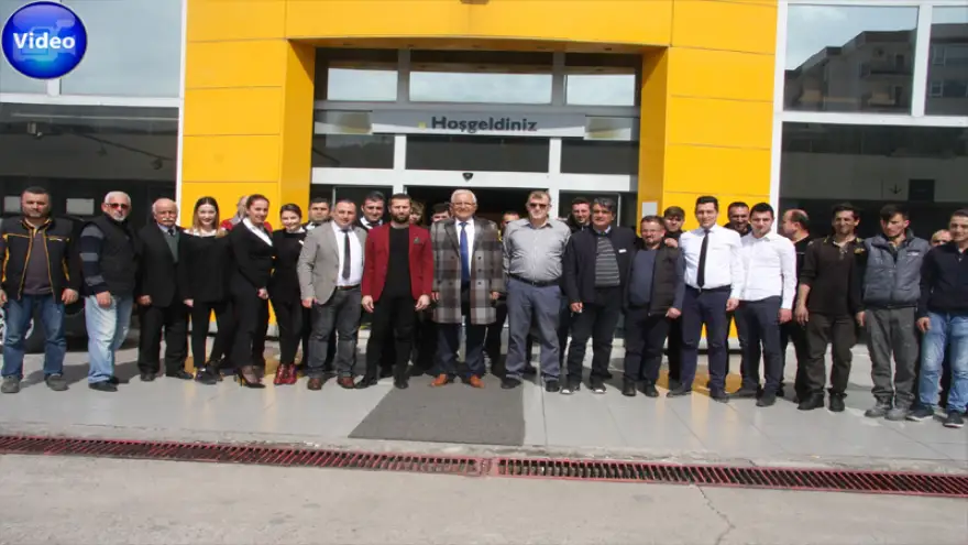 Sanayi esnafı ve galericileri ziyaret etti...