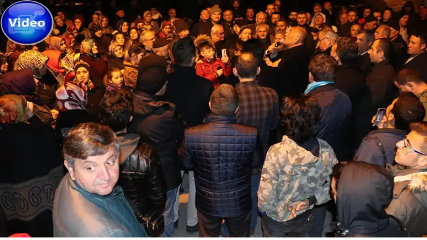 Şahin bir gecede 3 ayrı mahallenin halkı ile buluştu