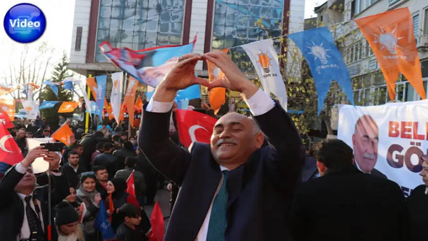 Erol Şahin'den final mitingi...