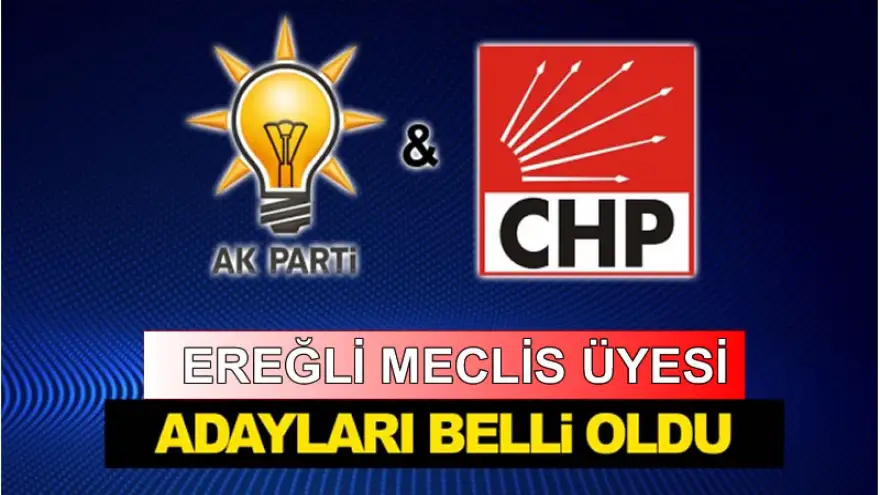 Ereğli CHP ve AK Parti Meclis üyeleri...