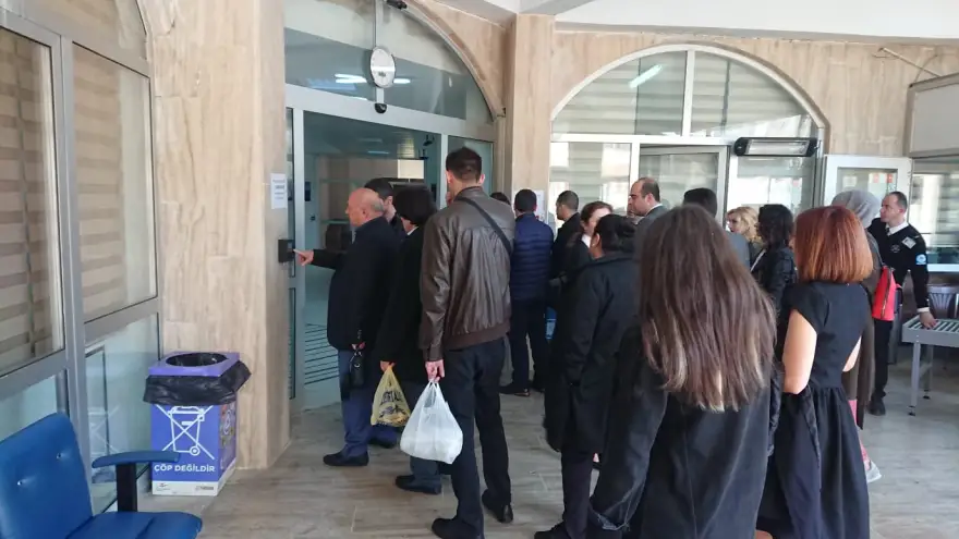 Personel giriş çıkışları kayıt altında