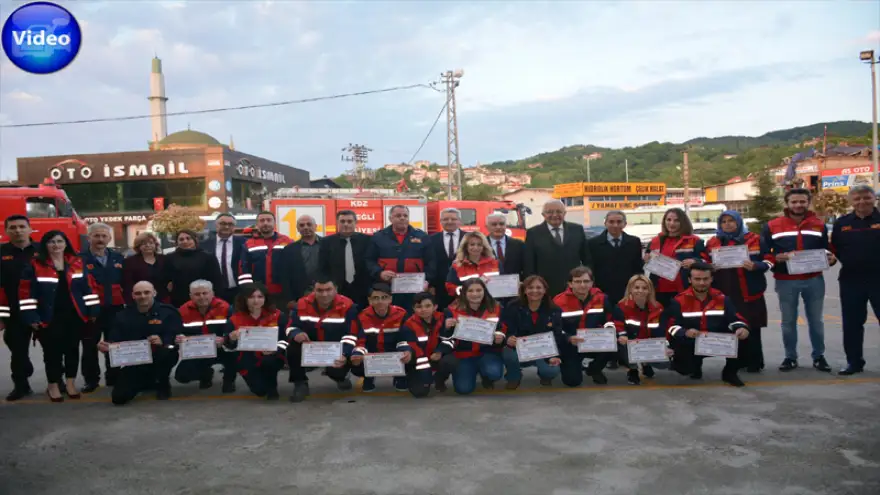 Posbıyık: "İtfaiye teşkilatımız ile gurur duyuyorum"